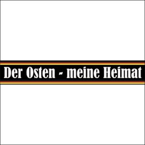 Sticker/Aufkleber Ostdeutschland - Meine Heimat - Der kleine Laden