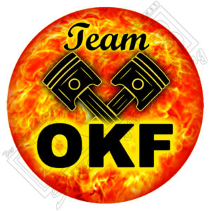Aufkleber/Sticker "Team OKF" - 3